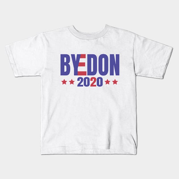 ByeDon 2020, Joe Biden 2020, Biden 2020 For President, Vote Joe Biden Kids T-Shirt by NooHringShop